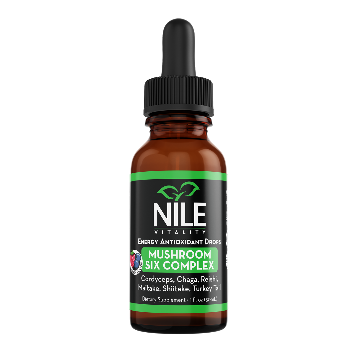 Mushroom Six Complex Blend Drops Nature's Miracle Booster